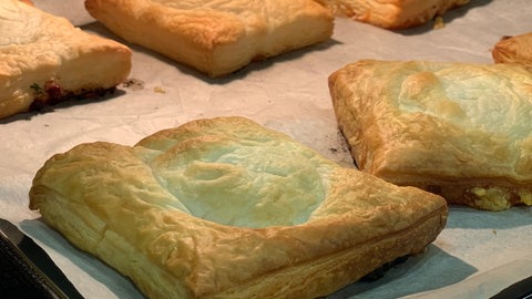 Upside Down Rezept aus dem Backofen mit Blätterteig