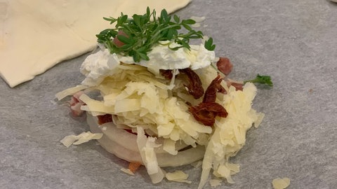 Upside Down Rezept aus dem Backofen mit Blätterteig