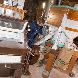 Blick auf die elektrische Kleinvermahlungsanlage in der Mahnkeschen Mühle. Symbolfoto.