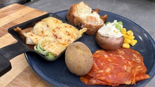 Raclette bei der Heimatküche