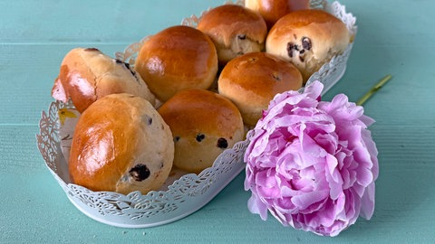 Schokobrötchen aus Hefeteig