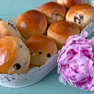 Schokobrötchen aus Hefeteig