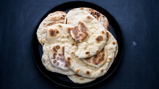 Indisches Naan-Brot