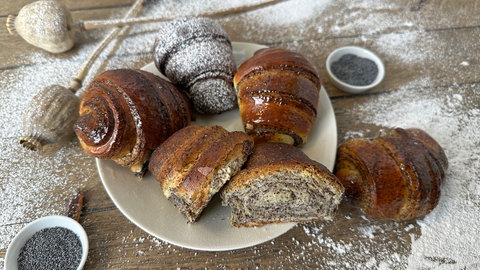 Warme Sonntags-Mohnhörnchen