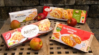 Geschmacksprobe Apfelstrudel