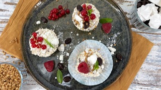 Eissplittertörtchen im Muffinblech