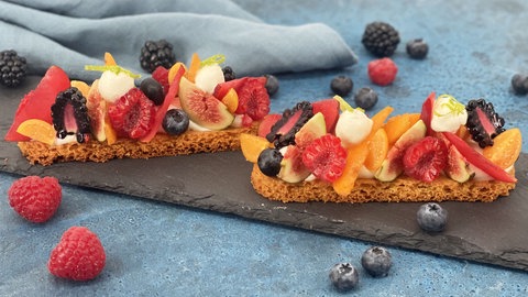 Obst-Joghurt-Törtchen