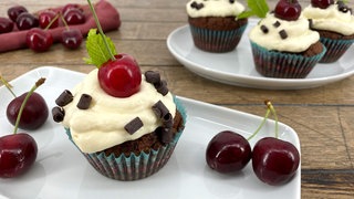Schwarzwälder-Kirsch-Cupcakes
