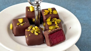 Himbeer-Minz-Pralinen