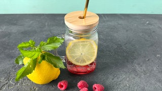 Alkoholfreier Himbeer-Cocktail