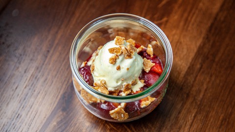 Crumble mit Zwetschgen
