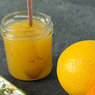 Zitrusgelee mit Zitronenthymian