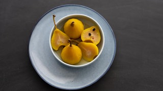 Eingeweckte Mini-Birnen