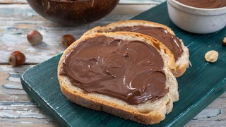 Schokocreme auf dem Brot