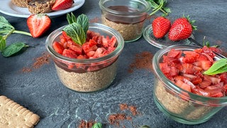 Schokoladen-Tartelettes aus Osterschoko-Resten