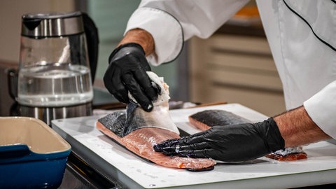 Fisch häuten leicht gemacht