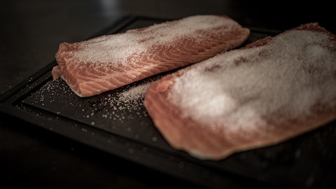 Hausgebeizte Lachsforelle