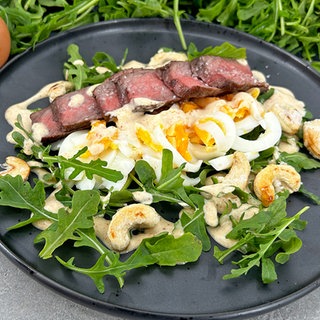 Roastbeef mit Eiersalat