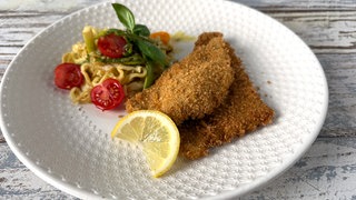 Wiener Schnitzel mit Spätzlesalat