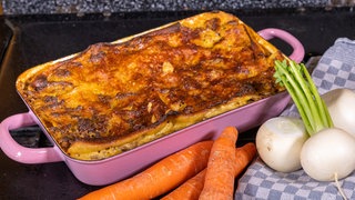 Mairübchen-Hackfleisch-Gratin