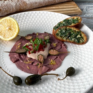 Capriolo Tonnato (Reh mit Thunfischsauce)