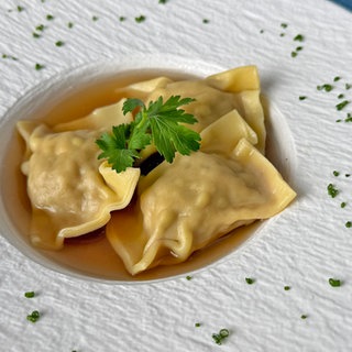 Maultaschen in Wildbrühe