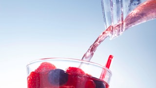 Cocktail mit Beeren