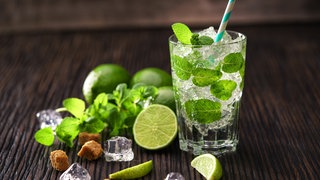 Mojito im Glas