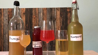 Kombucha, Shrub und Switchel lassen sich einfach und preiswert selbst machen