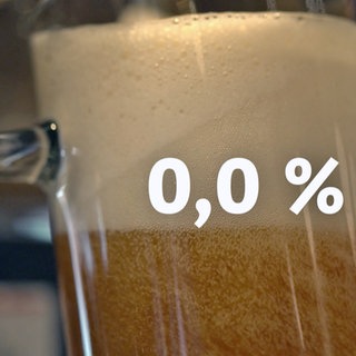 Alkoholfreies Bier im Glas