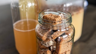 knusprige Brotchips
