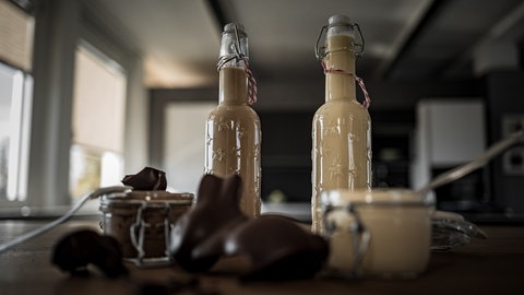 Hausgemachter Eierlikör