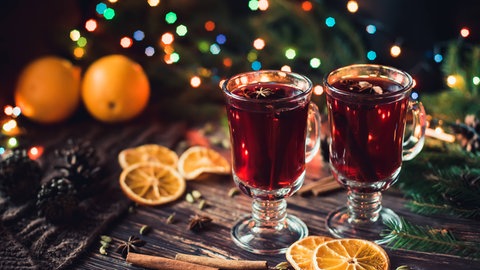 Orangenfrüchte-Punsch