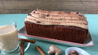 Chai-Kuchen mit Frischkäsecreme 