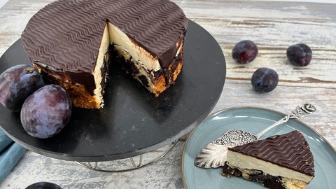 Donauwelle mit Zwetschgen