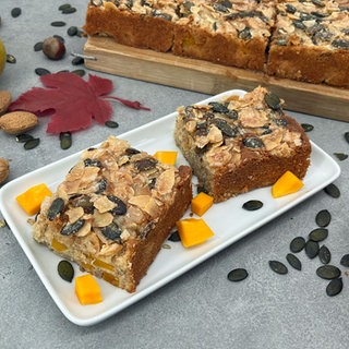 Kürbis-Birnenkuchen