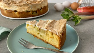Rhabarber-Baiser-Kuchen