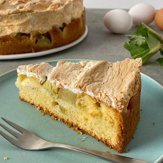 Rhabarber-Baiser-Kuchen