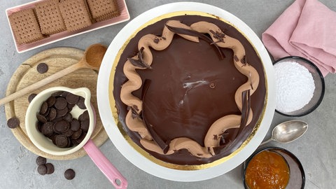 Sacher-Käsekuchen