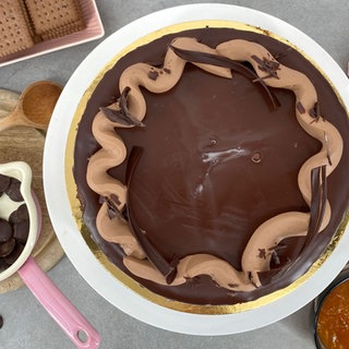 Sacher-Käsekuchen