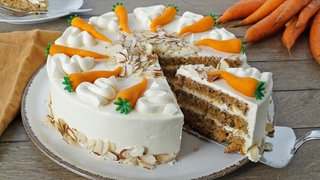 Karottenkuchen mit Frischkäse-Buttercreme