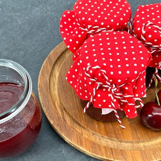 Kirsch-Marzipan-Aufstrich