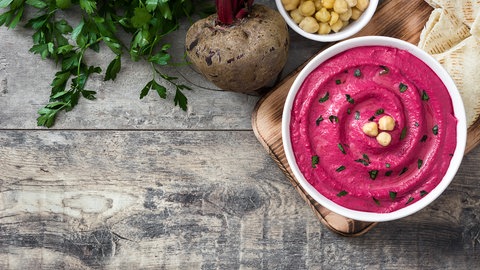 Rote Bete-Hummus