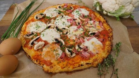 Blumenkohlpizza