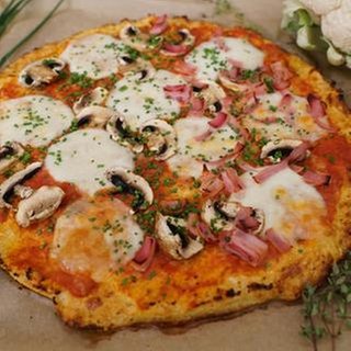 Blumenkohlpizza