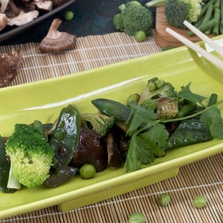 Grünes Gemüse-Chop-Suey