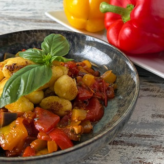 Ratatouille mit Gnocchi