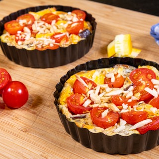 Quiche vegetarisch: Leckeres Rezept für eine Gemüsequiche ohne Boden