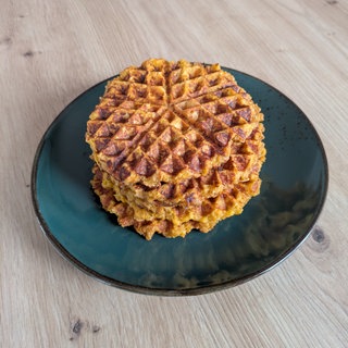 Kartotten-Hafer-Waffeln