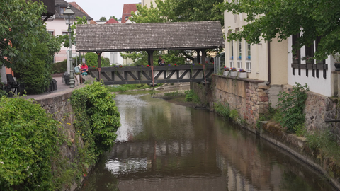 Hochwasserschutz in Bühl: Die Bühlot ohne Hochwasser